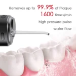 2-Powerful Water Flosser Removes 99.9 of Plaque with 1600 Pulses per Minute (1)
